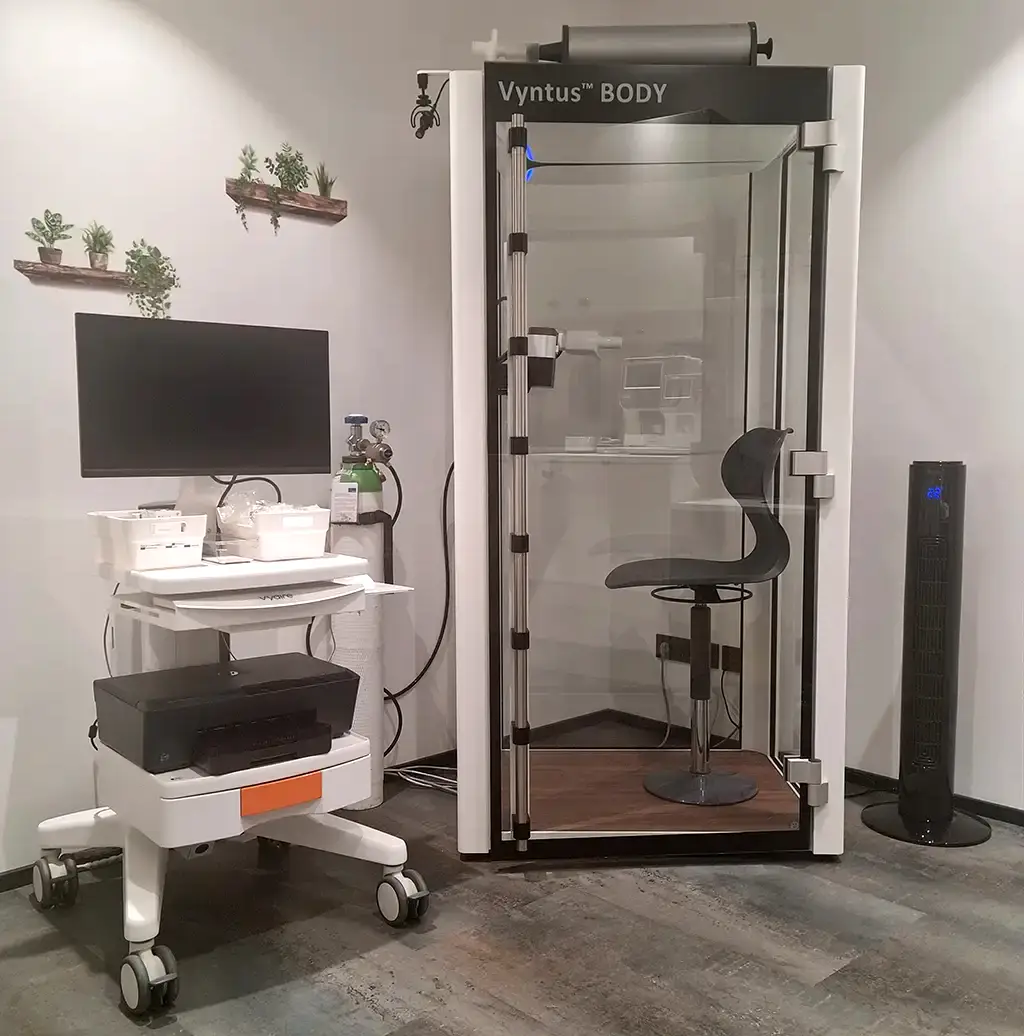 Medizinische Geräte für Lungenfunktionstest